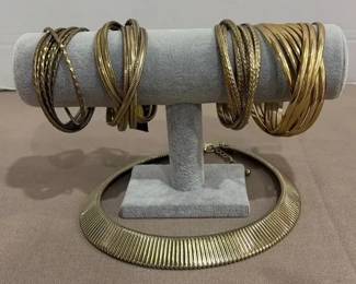 Collection Of Gold Colored Metal Brackets New