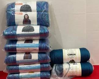 New CARON Yarn Skeins 15 Total