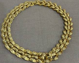 Gold Linked Necklace
