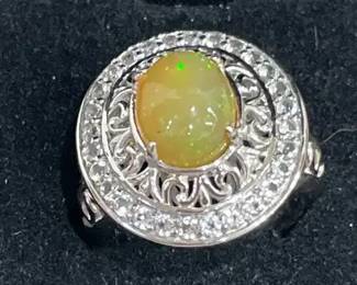 Ethiopia Opal Ring