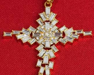 Cross Necklace Huge Beautiful