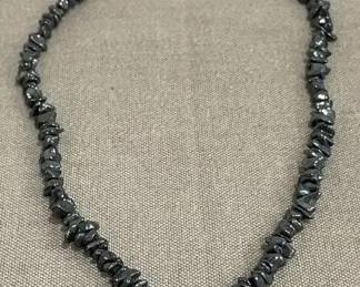 Hematite Like Necklace