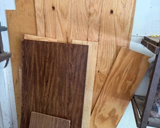 Various sizes and pieces of wood