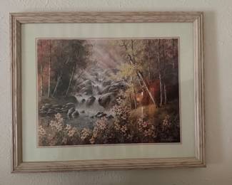 Waterfall scene