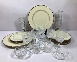 Lenox Montclair China and Crystal Serveware Group