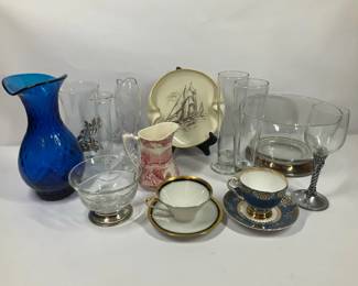 Royal Grafton Alfred Meakin Art Glass  Serving Pieces