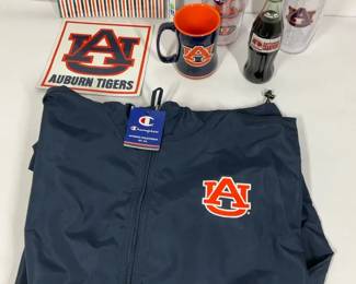 Auburn Tigers Fan Gear and Collectibles Lot