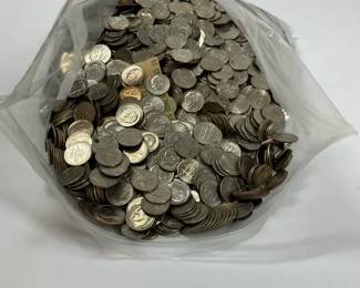 Bag of United States Dimes