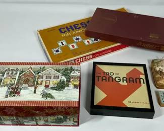 Board Games Puzzles and Keepsake Boxes