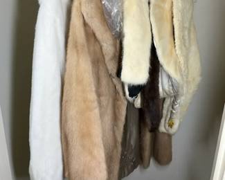 Vaughan Weil Fur Coat Country Pacer Faux Fur Coat and Fur Stoles