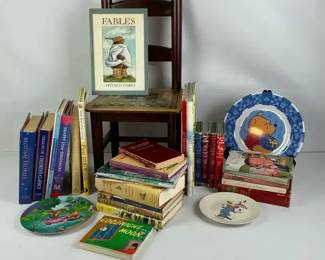 Childrens Books with Winnie the Pooh and Storybook Dcor