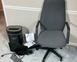 Office Chair Paper Shredder Monitor and Desk Accessories