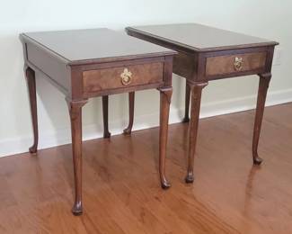 BAKER FURNITURE Queen Anne End Tables