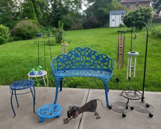 Blue Hour In The Garden
