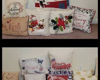 Pillows Aplenty