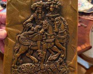 Bavaria 3D wax tablet of 1475 Landshut Wedding .