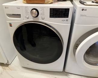 LG washer and dryer