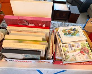 vintage stationary - with boxes 