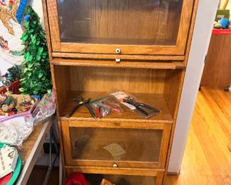 oak lawyers bookcase 
