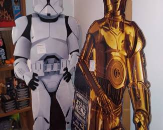 Star Wars Advertising Stand Ups