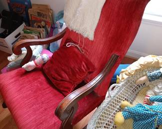 Red Rocking Chair