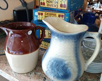 Pottery Pitchers