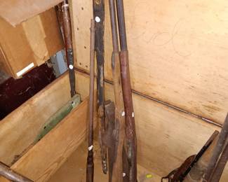 Vintage Gun Barrels, Parts. etc