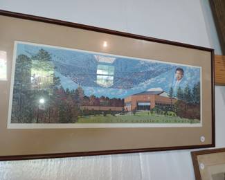 Dean Smith Center Print