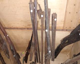 Gun Parts. Barrels, etc