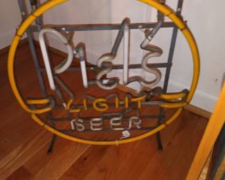 Piel's Beer Neon Sign