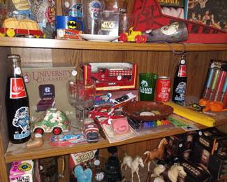 Vintage Banks; 1982 UNC Coke Bottles, etc