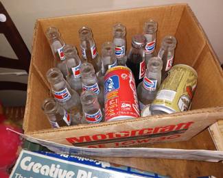 Vintage Cans and Bottles