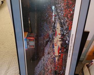 2005 UNC Tar HEels National Champions Framed Print