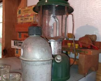 WWII Canteen, Coleman Camp Lantern