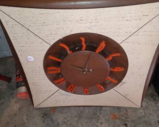 Mid Century Modern Clock