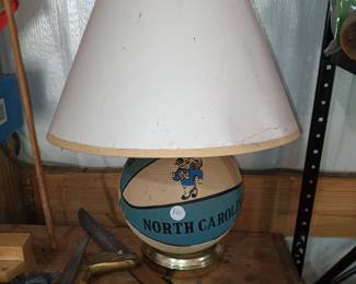 UNC Basketball Lamp