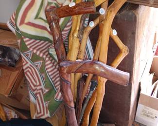Wood Walking Sticks