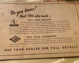 Tricy Trix Back Cover