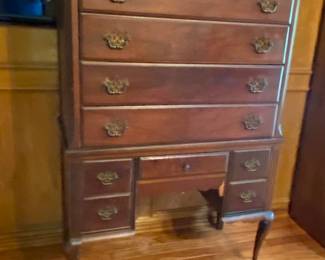 Vintage Highboy Dresser