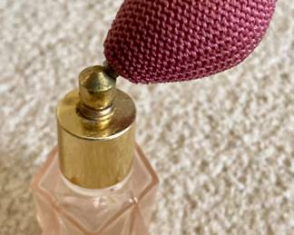 Vintage Perfume Bottle- Pretty in Pink