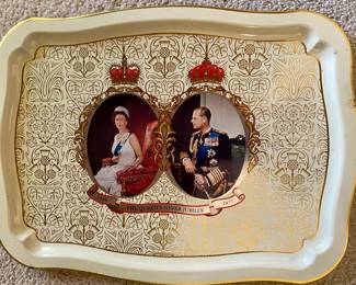 The Queen's Silver Jubilee Tray (1952-1977)