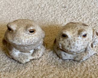 Pair of Vintage Toads