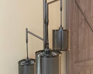 3-light floor lamp