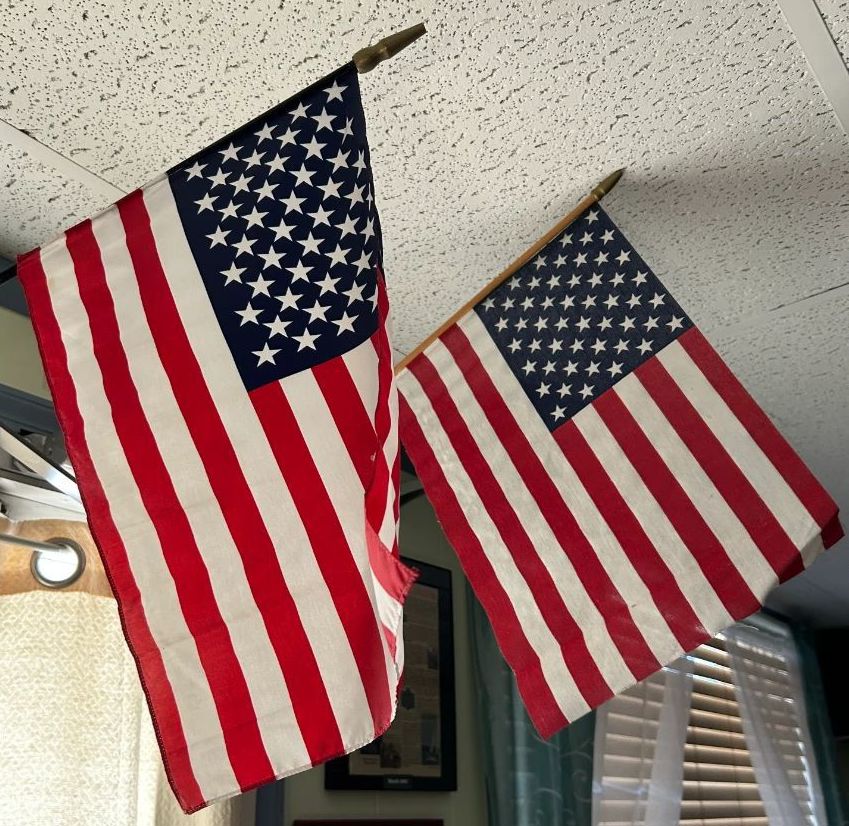 Happy B-Day USA!! " AMERICAN FLAGS "