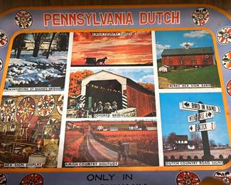 Americana Pennsylvania Dutch Tray 