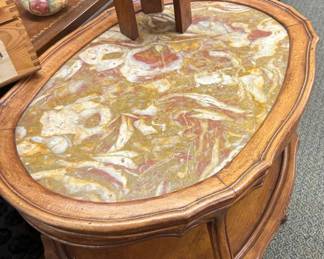 Italian Marble side Table/s 