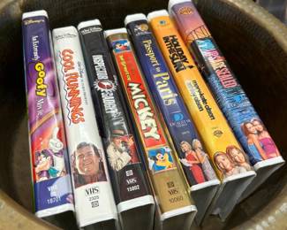 DISNEY VHS TAPES!!