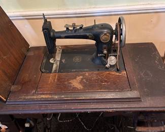 Vintage Sewing Table Iron Pedal Base 