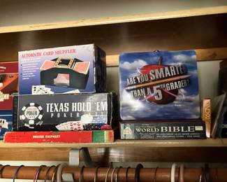 Assorted board games