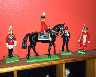 Hand painted toy soldier